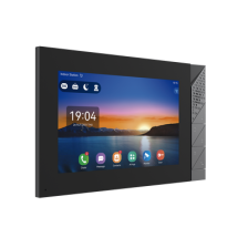 Monitor IP/SIP para interior con Android, Wi-Fi, Bluetooth, pantalla táctil de 7", audio de 2 vías, PoE, 8 interfaces de entra