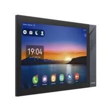 Monitor IP/SIP para interior con Android, Wi-Fi, Bluetooth, Pantalla táctil de 10.1", audio de 2 vías, PoE, 8 interfaces de en