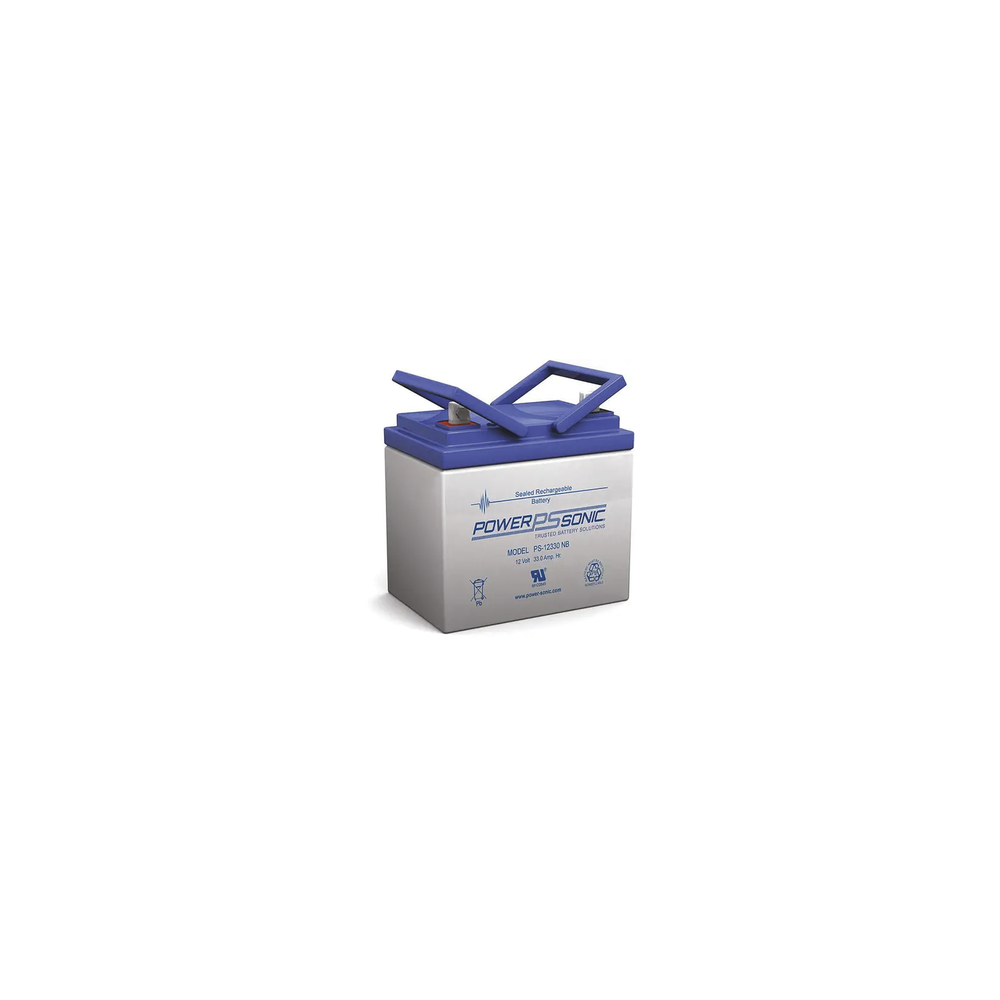 Batería 12V, 33AH, Para Respaldo, Tecnologías AGM/VRLA, 5 Años Vida Útil, Terminales NB3, Reconocida UL