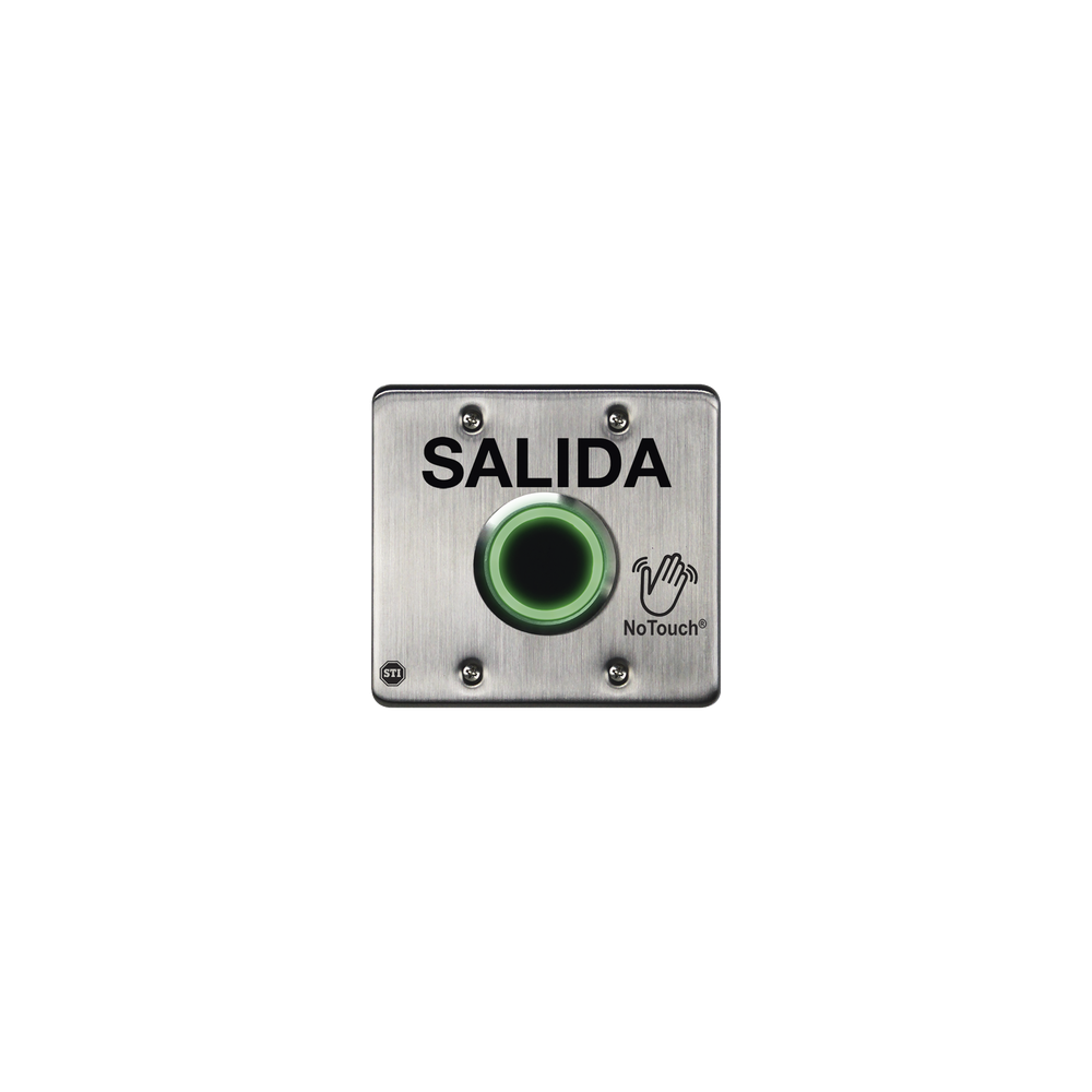 Interruptor IR NoTouch® de Acero Inoxidable, Salida Doble, SALIDA