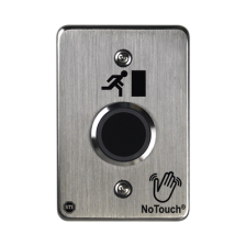 Interruptor IR NoTouch® de Acero Inoxidable, De un solo grupo, Símbolo de puerta