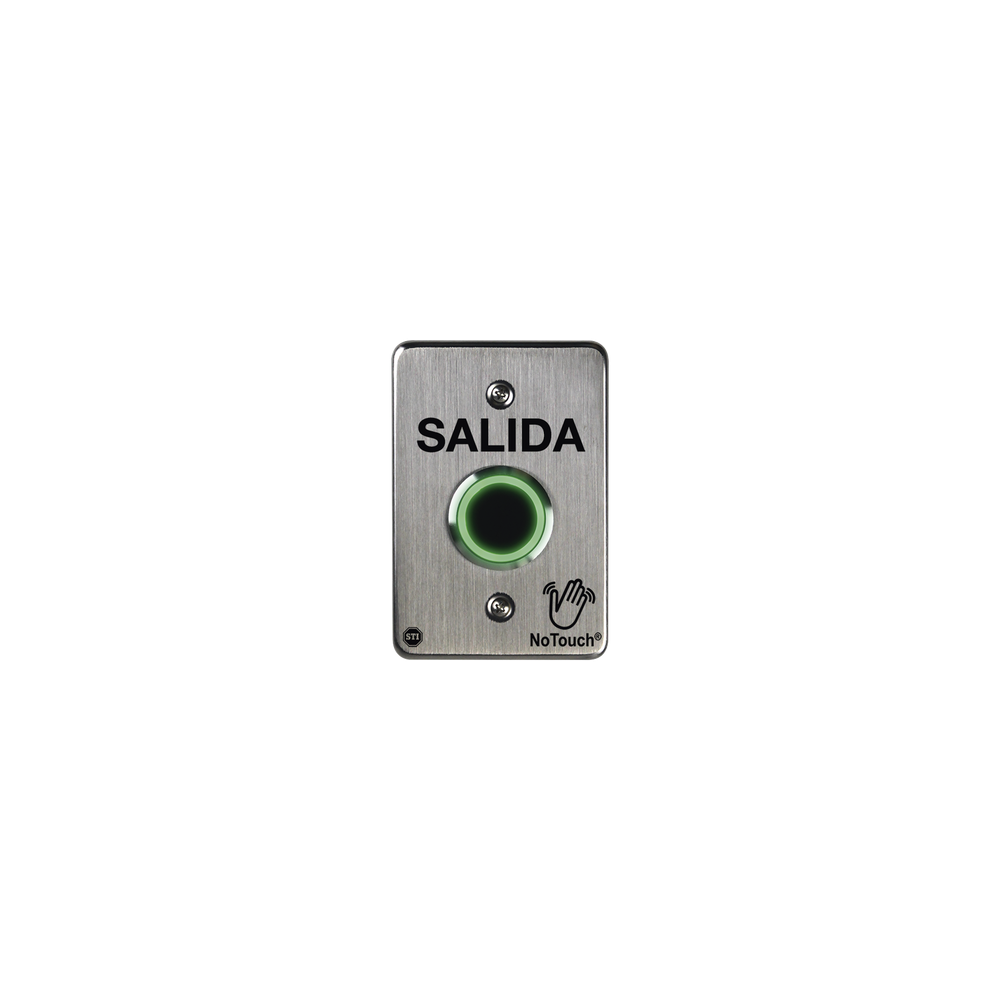 Interruptor IR NoTouch® de Acero Inoxidable, Salida Única, SALIDA