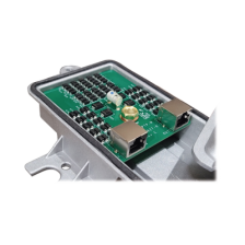 Protector Metalico Contra Descargas Atmosfericas PoE Individual De 10/100/1000 Mbps (1101-959)(ALPU-PTP-M)